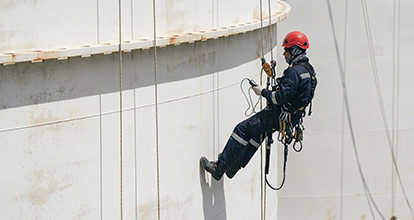 Rope Access NDT Inspection